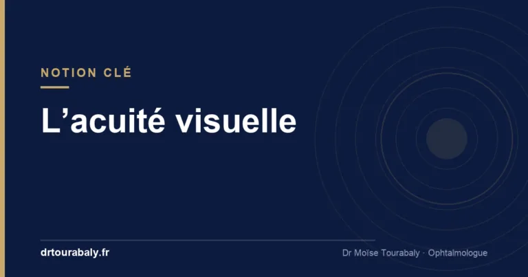L’acuité visuelle (10/10) — glossaire de l’œil, Dr Tourabaly