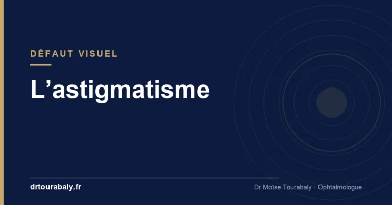 L’astigmatisme, défaut de courbure cornéenne — glossaire, Dr Tourabaly
