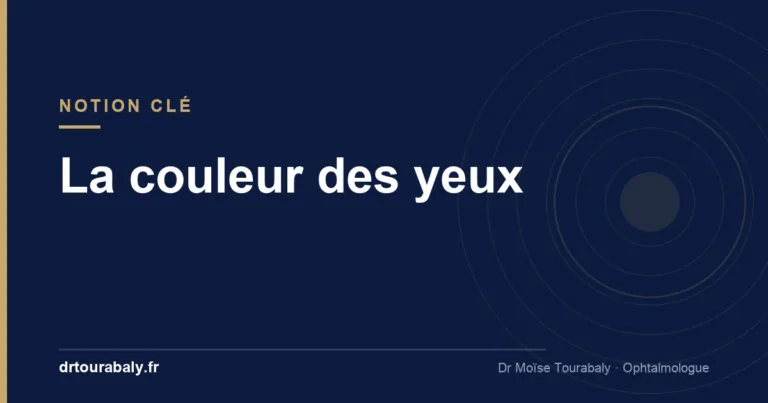 La couleur des yeux et la mélanine — glossaire, Dr Tourabaly