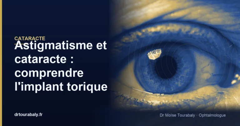 Astigmatisme et cataracte : comprendre l'implant torique