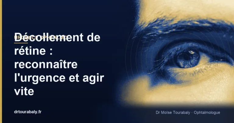 Décollement de rétine : reconnaître l'urgence et agir vite