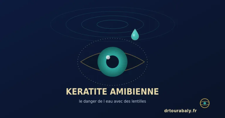Acanthamoeba keratitis: the danger of water with contact lenses