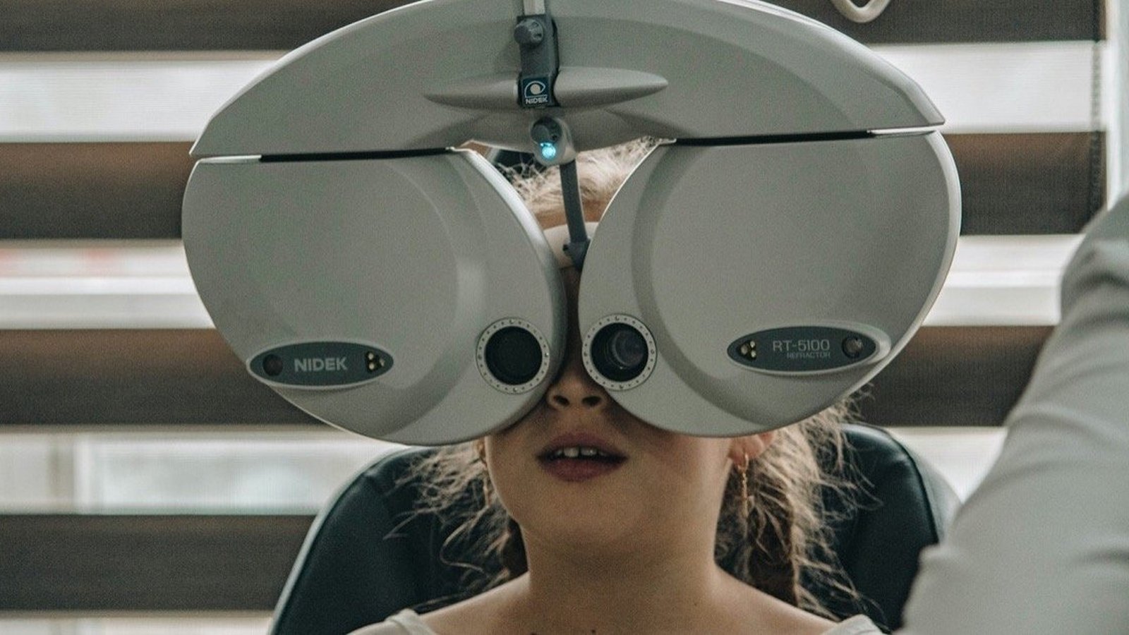Refracteur automatique lors d'un examen de la vue